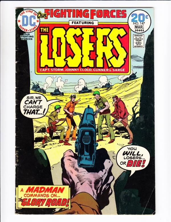 Our Fighting Forces #147 (Mar-74) FN+ Mid-Grade The Loosers