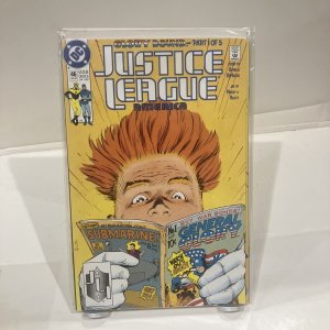 Justice League America #46 Comic Book - DC Comics!