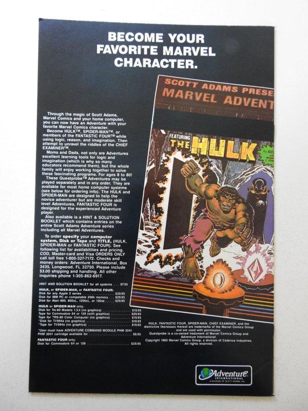 The Incredible Hulk #317 (1986) VF Condition!