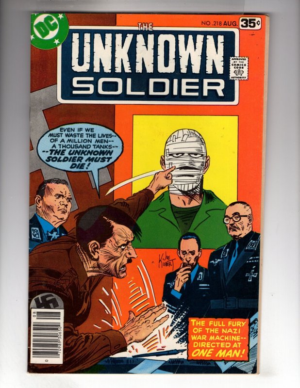 Unknown Soldier #218 (1978) / ID#863