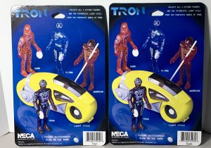 TRON 20th Anniversary Remake Figures 2002 NECA