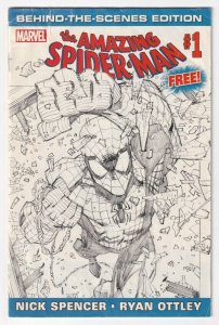 The Amazing Spider-Man #1 Free Behind The Scenes Edition September 2018 Marvel