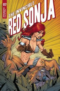 INVINCIBLE RED SONJA #7 FOC MCFARLANE HOMAGE BIGGS VARIANT DYNAMITE 2022 EB220