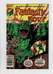 Fantastic Four #271 (1984) A Fat Mouse Almost Free Cheese 2nd Menu Item