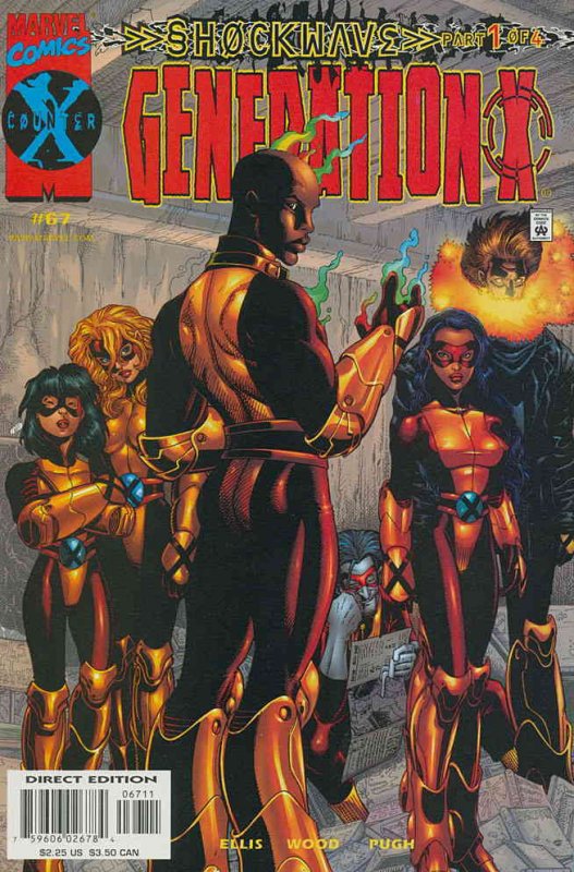 Generation X #67 VG ; Marvel | low grade comic Warren Ellis Counter X Art Adams