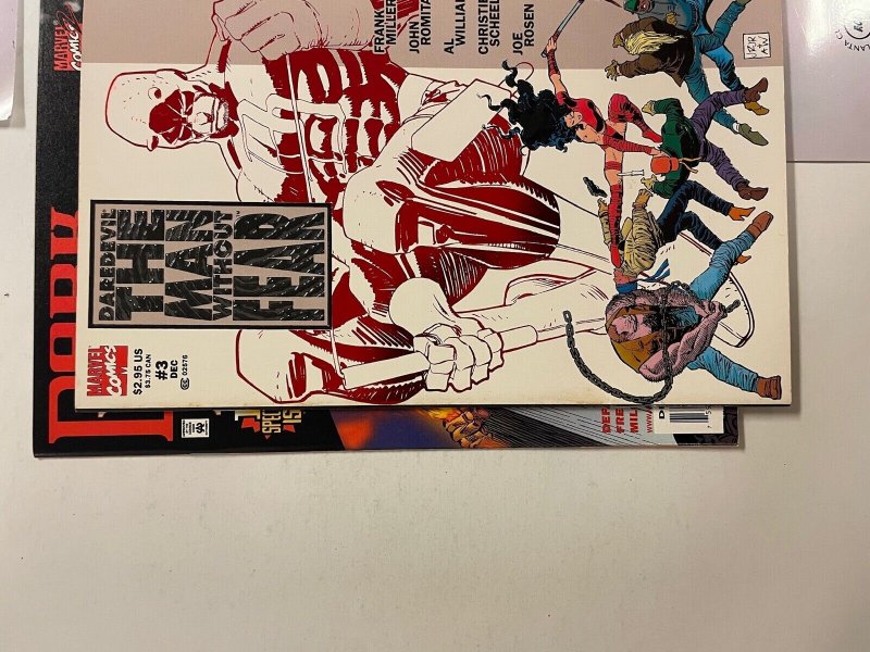 2 Daredevil Marvel Comic Books Man Without Fear # 3 Dark Devil # 1  60 NO6