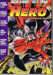 Hero Illustrated #10 ORIGINAL Vintage 1994 Warrior Publications Spawn Jack Kirby