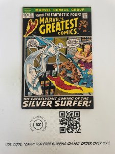 Marvel's Greatest Comics # 35 VG Comic Book Fantastic Four Reprint Thing 3 J224