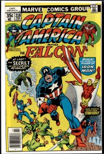 Captain America #218 (1978) Captain America and the Falcon