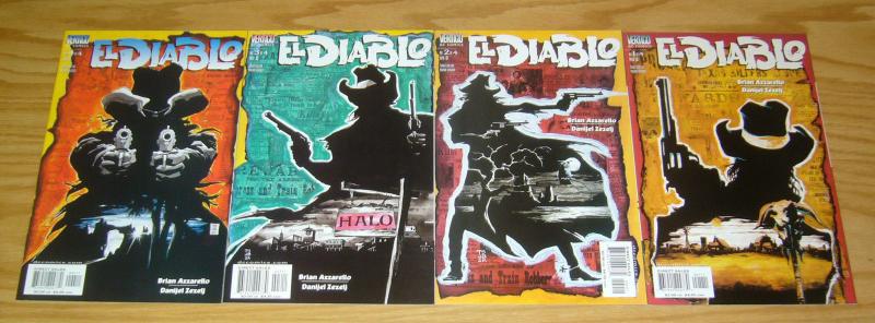 el Diablo #1-4 VF/NM complete series - vertigo comics - western brian azzarello