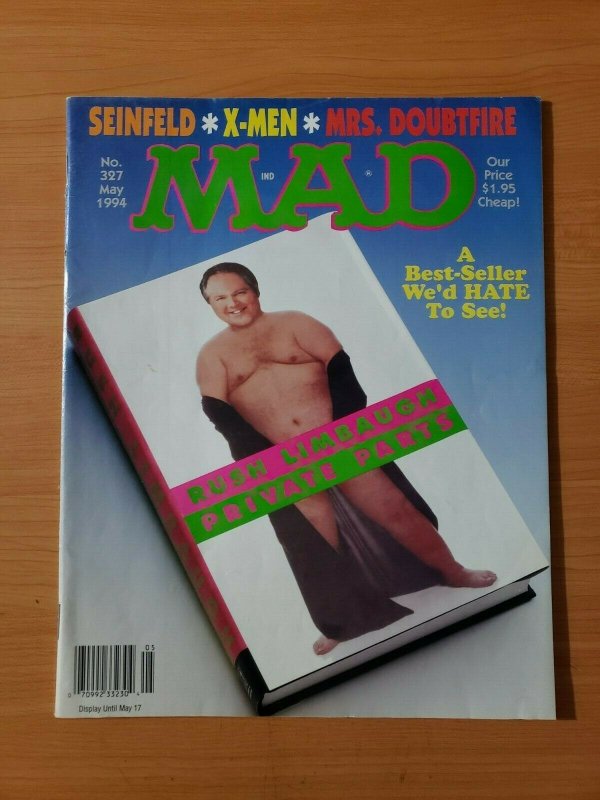 Mad Magazine #327 ~ VERY FINE - NEAR MINT NM ~ May 1994