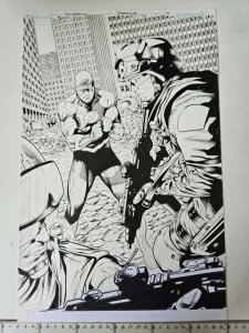 Flash #86 Page 20 Original Interior Art Rafa Sandoval Jordi Tarragona DC 11x17
