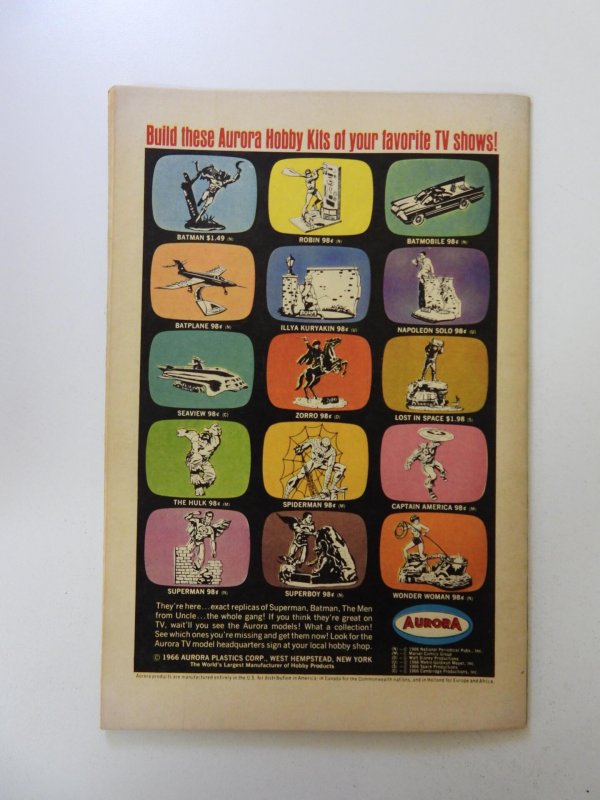 Thor #138 (1967) VG+ condition rusty staples