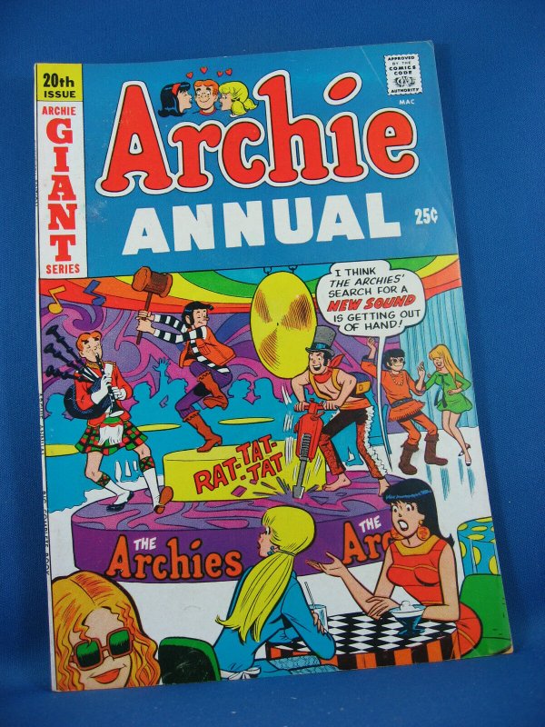 ARCHIE ANNUAL 20 Fine VF 1968