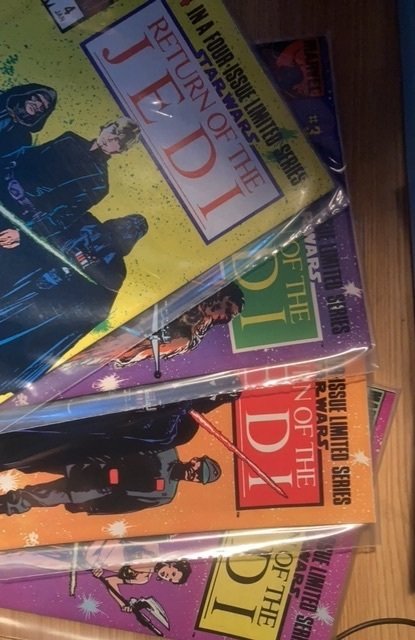 Star Wars: Return of the Jedi #1 (1983) set 1-4