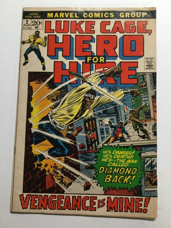 Luke Cage, Hero For Hire 2 Fine- Fn- 5.5 Marvel