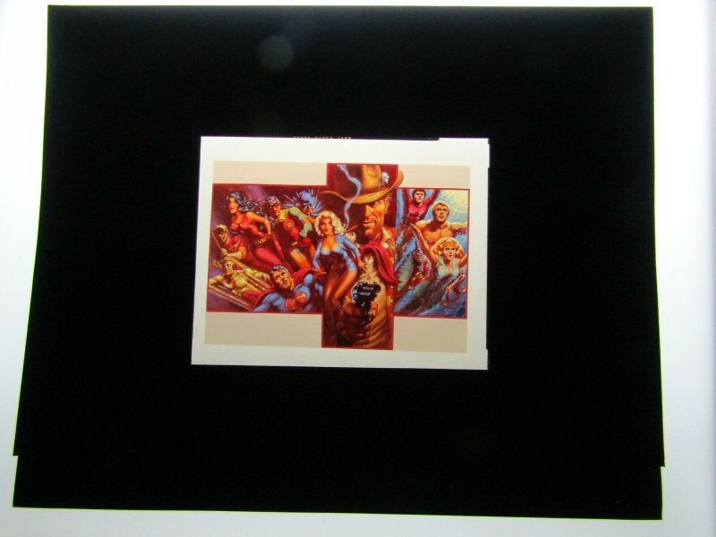 DC Comics Justive League & Jonah Hex 10x8 Photo Transparency VF 8.0 Superman