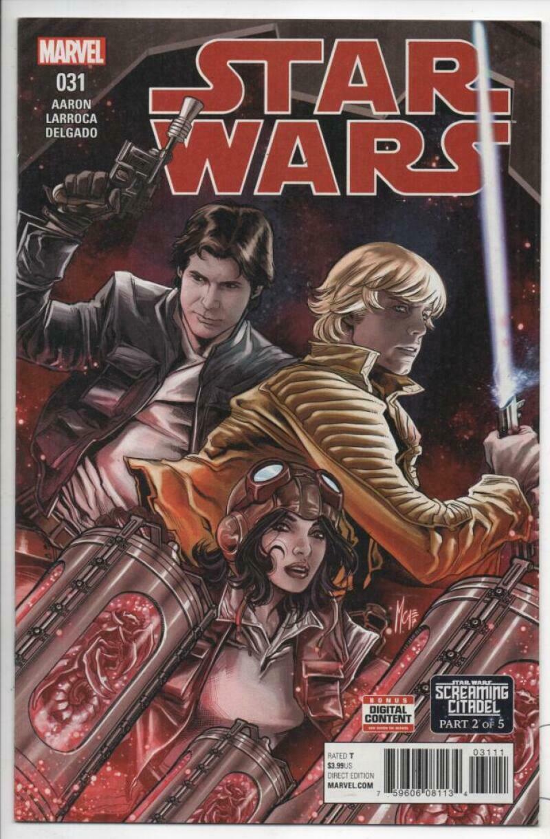 STAR WARS #31, NM, Luke Skywalker, Leia, 2015 2017 | International - Comic  Books, Marvel