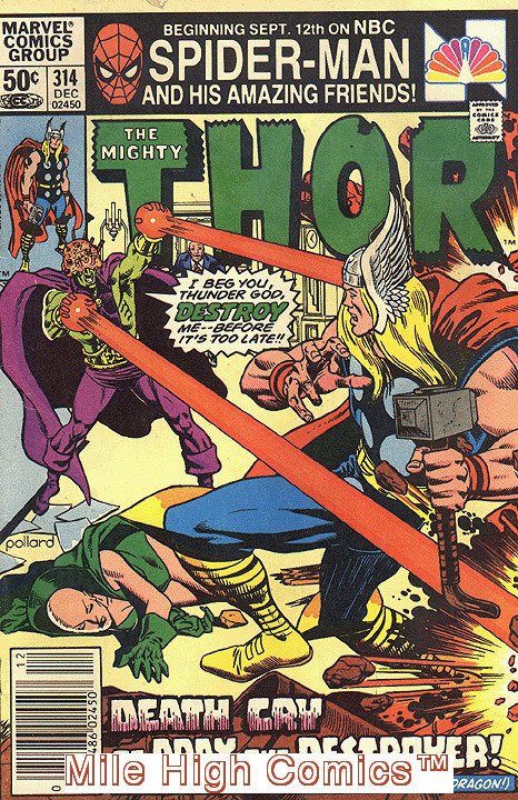 THOR  (1962 Series) (#83-125 JOURNEY INTO MYSTERY, 126- #314 NEWSSTAND Very Fine