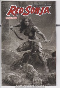 RED SONJA 2023 (2023 DYNAMITE) #10 VARIANT 1:10 CVR O FOC INCV BARENDS B R19413