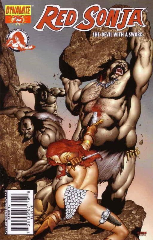 Red Sonja (Dynamite) #25D VF/NM; Dynamite | save on shipping - details inside