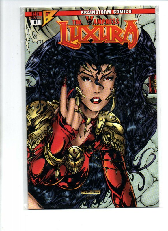 The Vampress Luxura #1- Vamperotica - Kirk Lindo - sexy vampire girl - NM