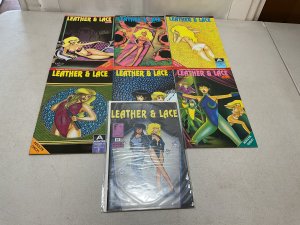 Aircell Publishing Leather & Lace Lot of 7 (1989)