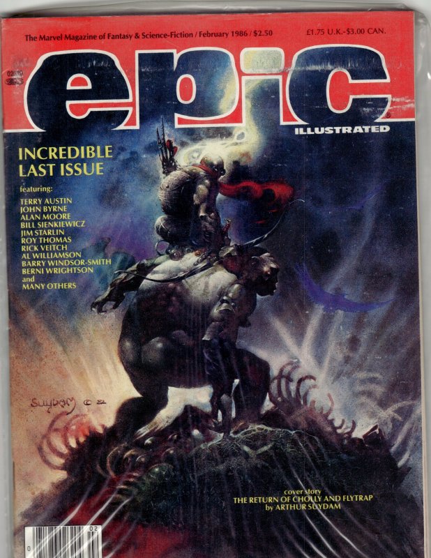 Epic Illustrated #34 (1986) Cholly and Flytrap