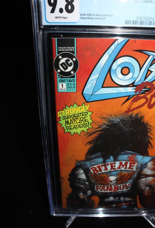 Lobo's Back #1 (CGC 9.8) Simon Bisley Cover & Art - 1992