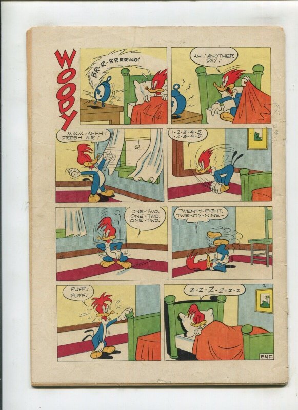 FOUR COLOR #374 (2.0/2.5) WOODY WOODPECKER!! 1952