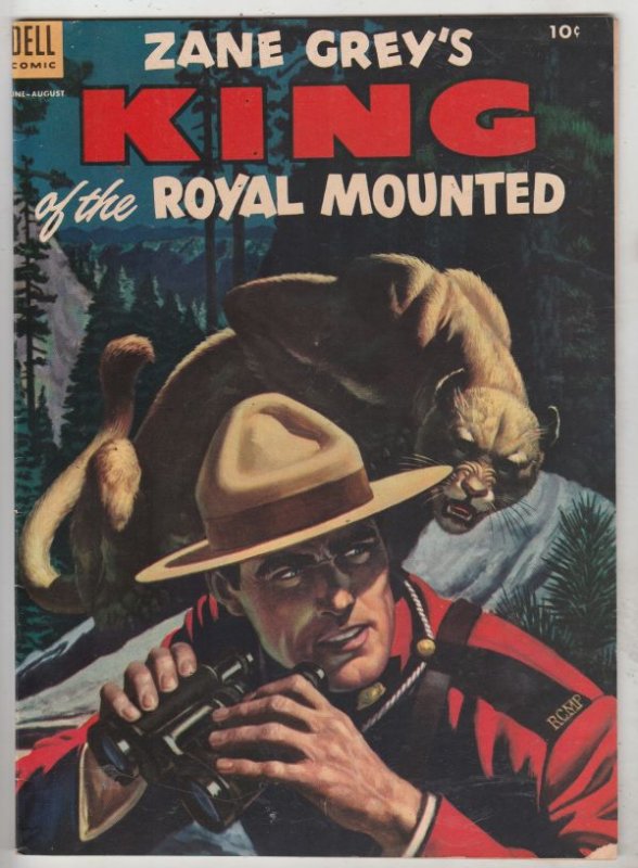 King of the Royal Mounted #12 (Jun-53) VF High-Grade King of the Royal Mounted