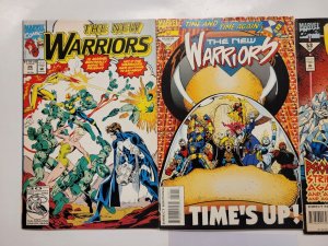 3 The New Warriors Marvel Comic Books #26 50 53 22 TJ7