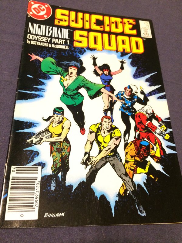 Suicide Squad #14 (1988) NM DC Comics Female Nightshade Odyssey