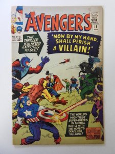 The Avengers #15 (1965) FN- condition