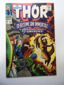 Thor #136 (1967) 1st App of adult Sif! FN Condition