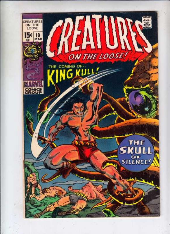 Creatures on the Loose #10 (Mar-71) NM- High-Grade King Kull