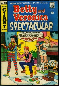 Archie Giant Series #153 1968- Betty and Veronica Spectacular VG