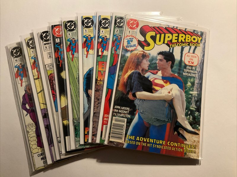 Superboy 1 2 4-10 Lot run set Fine-Very Fine 6.0-8.0 Dc 