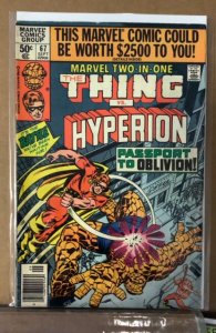 Marvel Two-in-One #67 (1980)