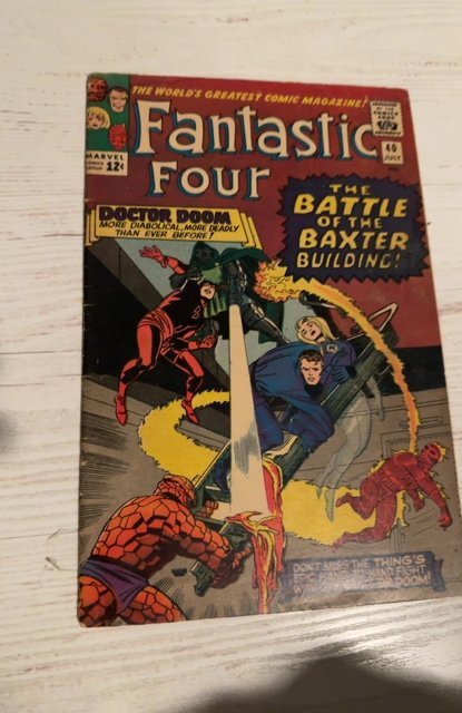 Fantastic Four #40 (1965)ff4/ vs Dr Doom