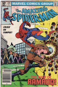 The Amazing Spider-Man #221 Newsstand Edition (1981)