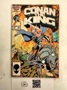 Conan the King #35 VF-NM Marvel Comic Book 3 TJ68