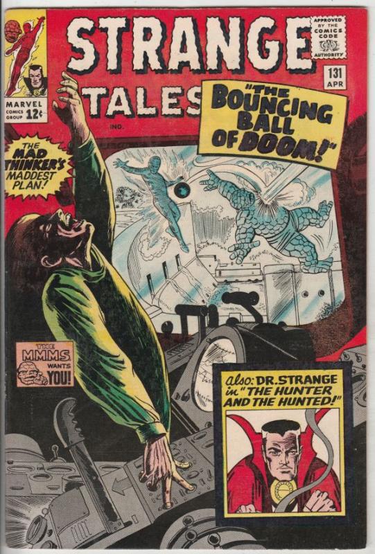 Strange Tales #131 (Apr-65) VF/NM High-Grade The Thing, Human Torch, Dr. Strange