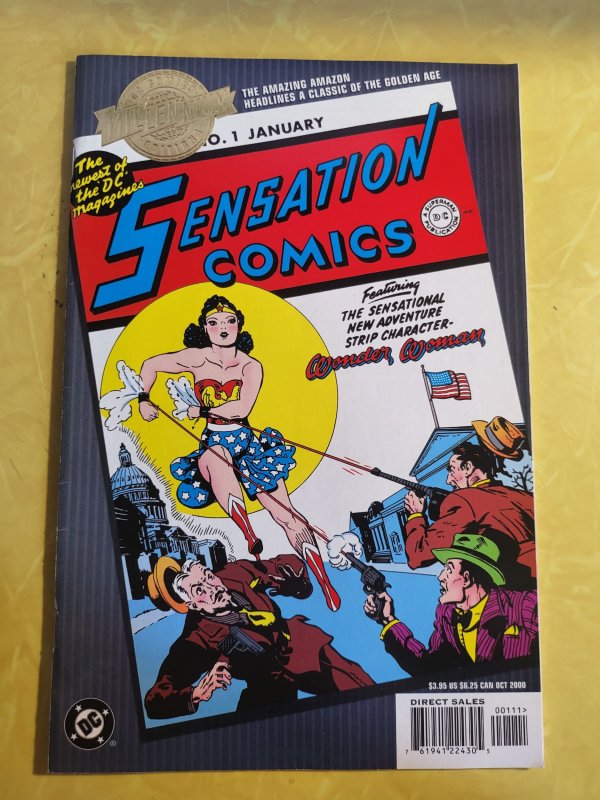 Sensation Comics #1 Millennium Edition Cover (2000)
