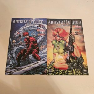 Artists Elite Presents 1 2 NM Variant Covers Brett Booth Tyler Kirkham Ale Garza
