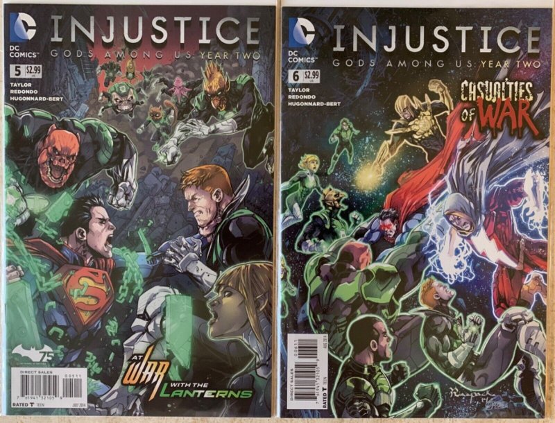 INJUSTICE: GODS AMONG US YEAR TWO 1-12 + ANNUAL 1 | 2014 | COMPLETE SERIES