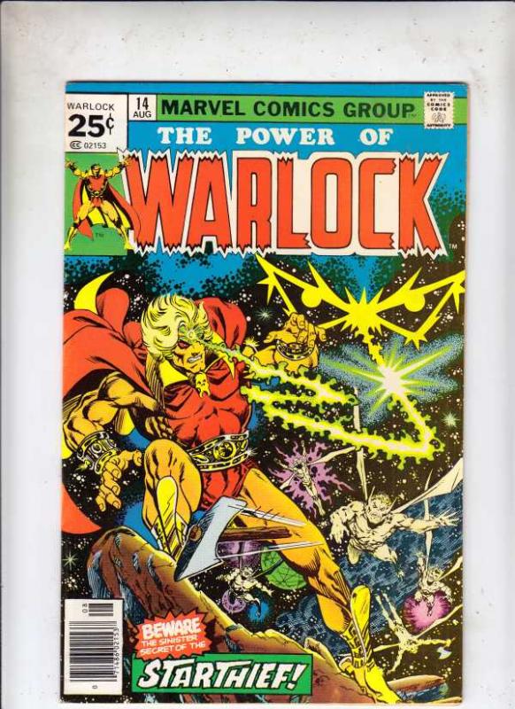 Warlock #14 (Aug-76) VG/FN Mid-Grade Adam Warlock