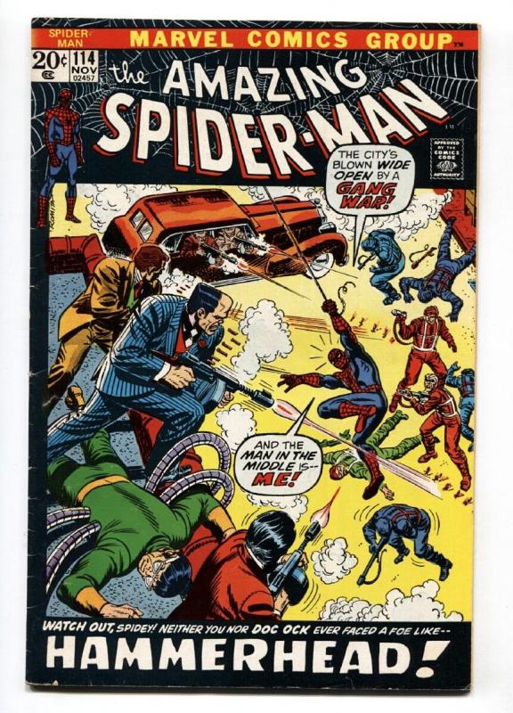 Amazing Spider-Man #114 1972-DOCTOR OCTOPUS -Hammerhead FN+