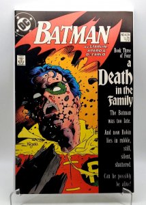 BATMAN #428 (1988) DEATH IN THE FAMILY, PT.-3 DEATH of Robin JASON TODD NM+