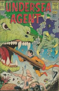 Undersea Agent #6 ORIGINAL Vintage 1967 Tower Comics